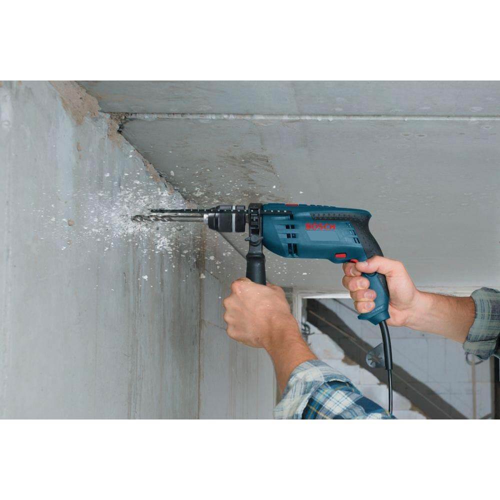 Bosch Corded 120V 0.5-Inch Variable Speed Hammer Drill (Refurbished, Open Box)