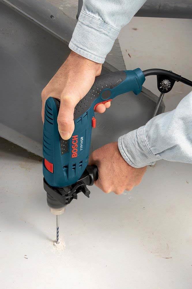 Bosch Corded 120V 0.5-Inch Variable Speed Hammer Drill (Refurbished, Open Box)