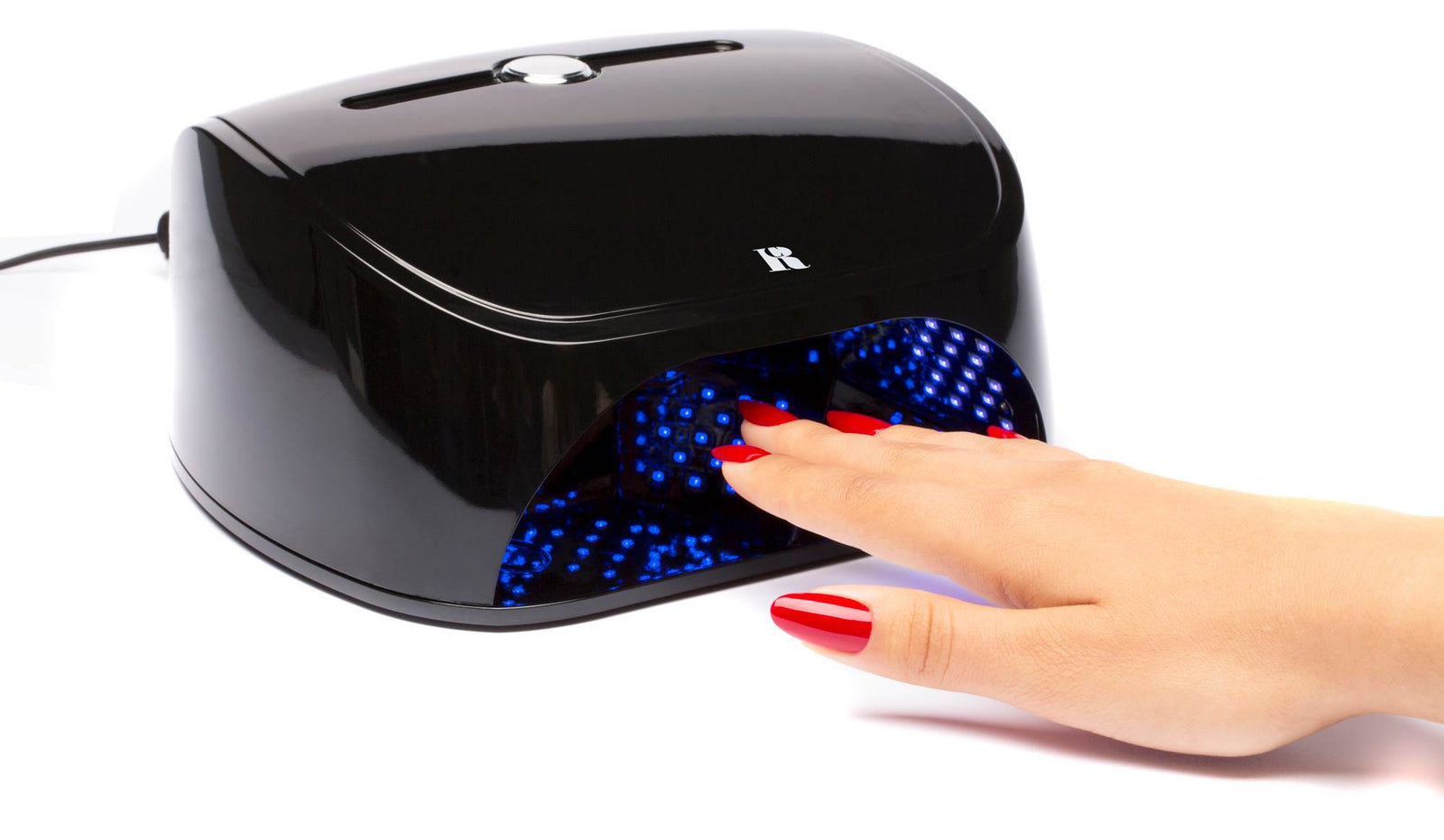 Red Carpet Pro Salon 5 Finger 30-Sec LED Gel Nail Polish Curing Light (Open Box) - VMInnovations