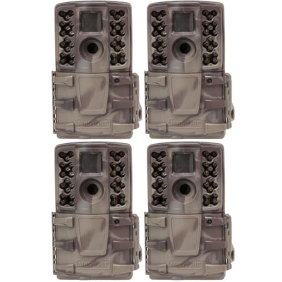 (4) Moultrie No Glow Invisible 12 MP Mini A20i Infrared Game Cameras | A-20i