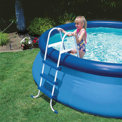 Intex 15 Feet x 36 Inches Easy Set Pool Set with Ladder and Pump (Open Box)