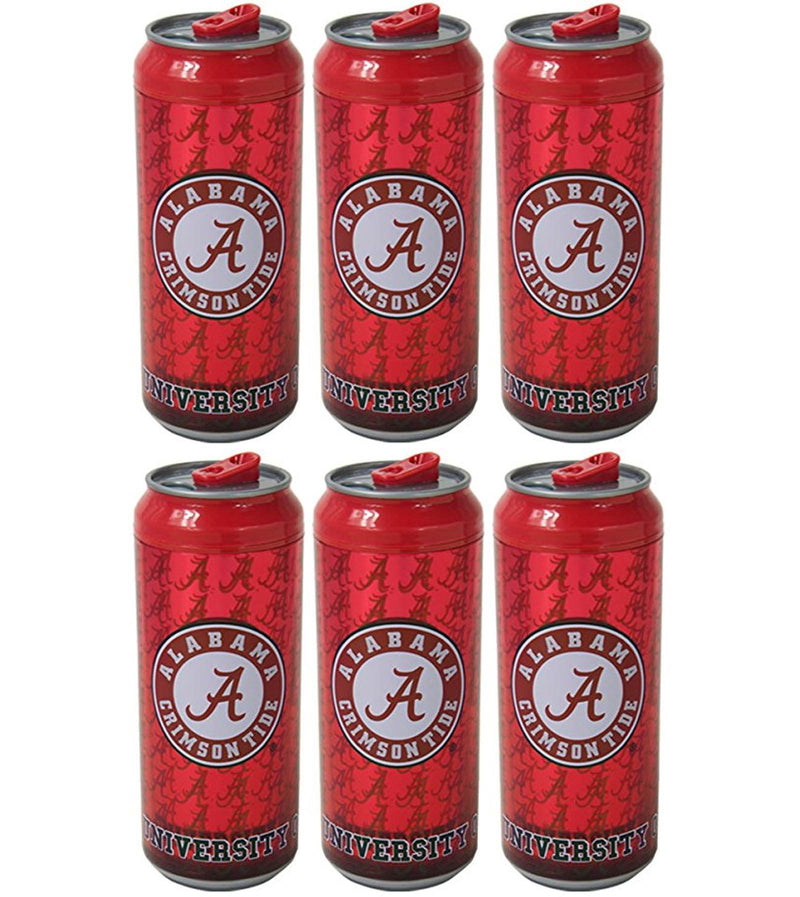 Cool Gear 16 Ounce Alabama Crimson Tide Tailgate Chiller Can (6 pack)