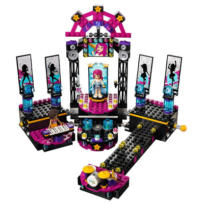LEGO Friends Pop Star Show Stage with Andrea & Pop Star Livi Building Set 41105
