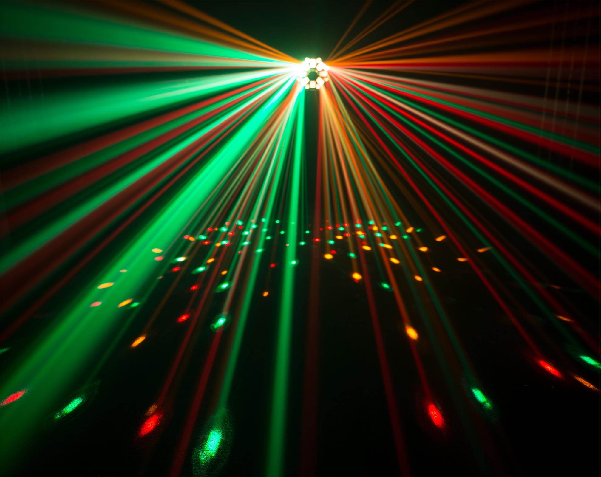 Chauvet DJ Swarm Wash FX LED Derby Wash Light + Hurricane 700 Smoke Machine