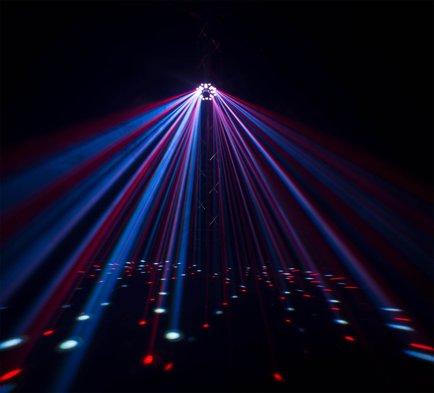 Chauvet DJ Swarm Wash FX LED Derby Wash Light + Hurricane 700 Smoke Machine