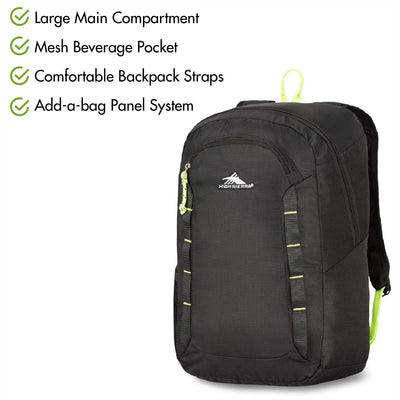 High Sierra Wheeled Carry on Bundle with Rolling Duffle and Backpack (Open Box)