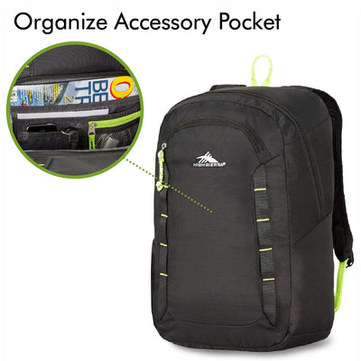 High Sierra Wheeled Carry on Bundle with Rolling Duffle and Backpack (Open Box)