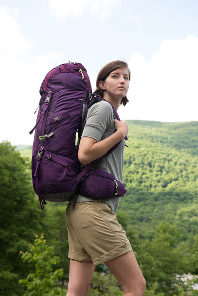 High Sierra Tech 2 Series Titan 55 Women's Frame Pack | Eggplant (Open Box)