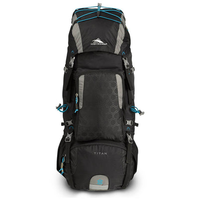 High Sierra Tech 2 Series Titan 55 Frame Pack, Black/Charcoal (Open Box)