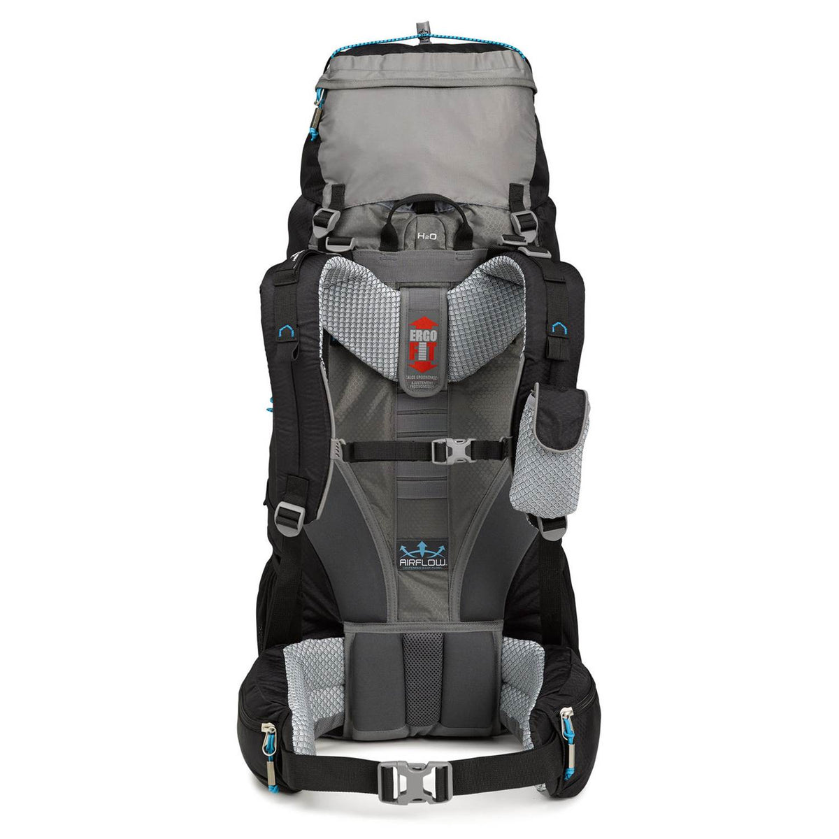 High Sierra Tech 2 Series Titan 55 Frame Pack, Black/Charcoal (Open Box)