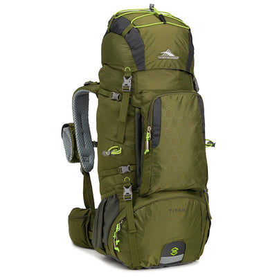 High Sierra Tech 2 Series Titan 55 Frame Pack, Moss/ Mercury (Open Box)