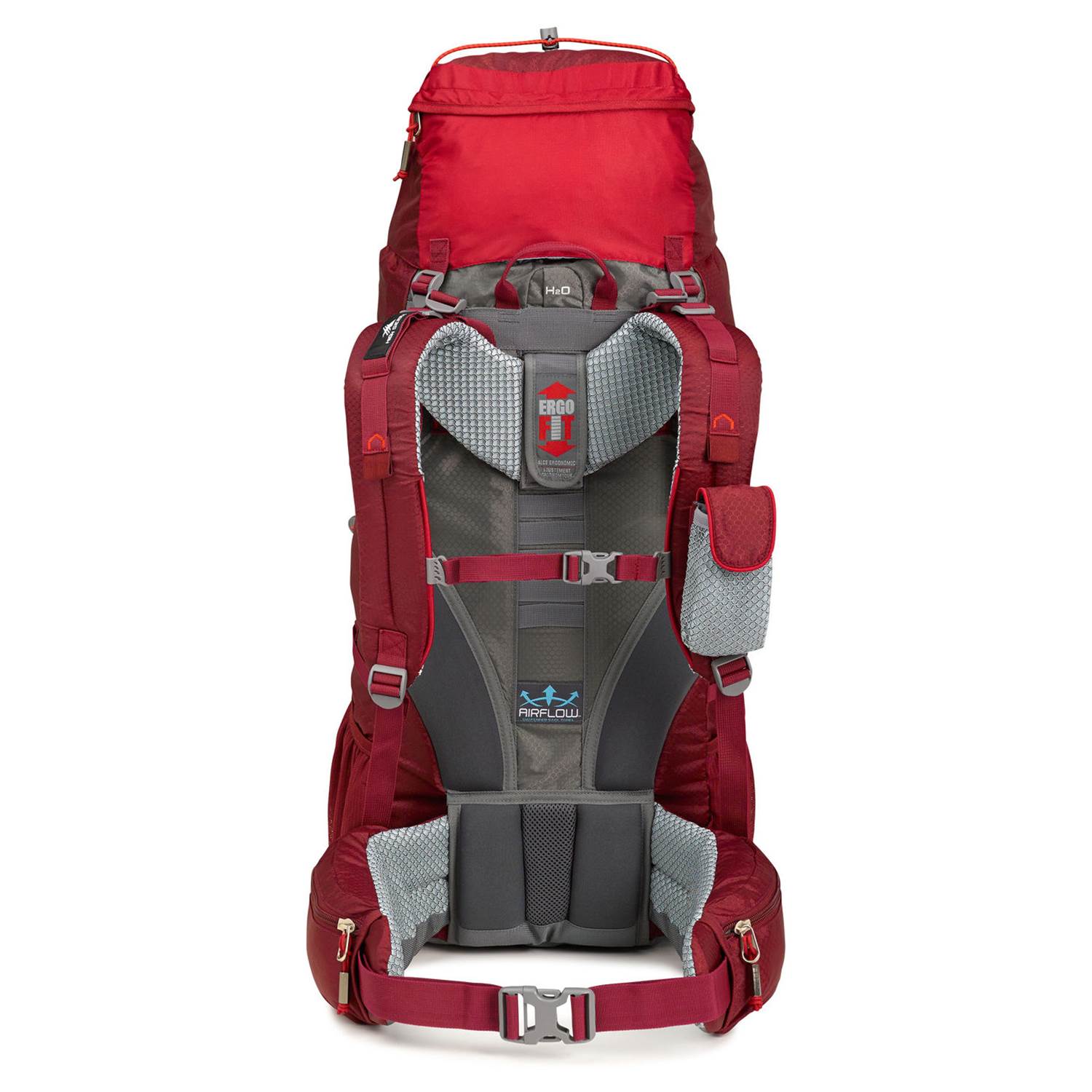 High Sierra Tech 2 Series Titan 55 Frame Pack, Brick/ Carmine (Used)