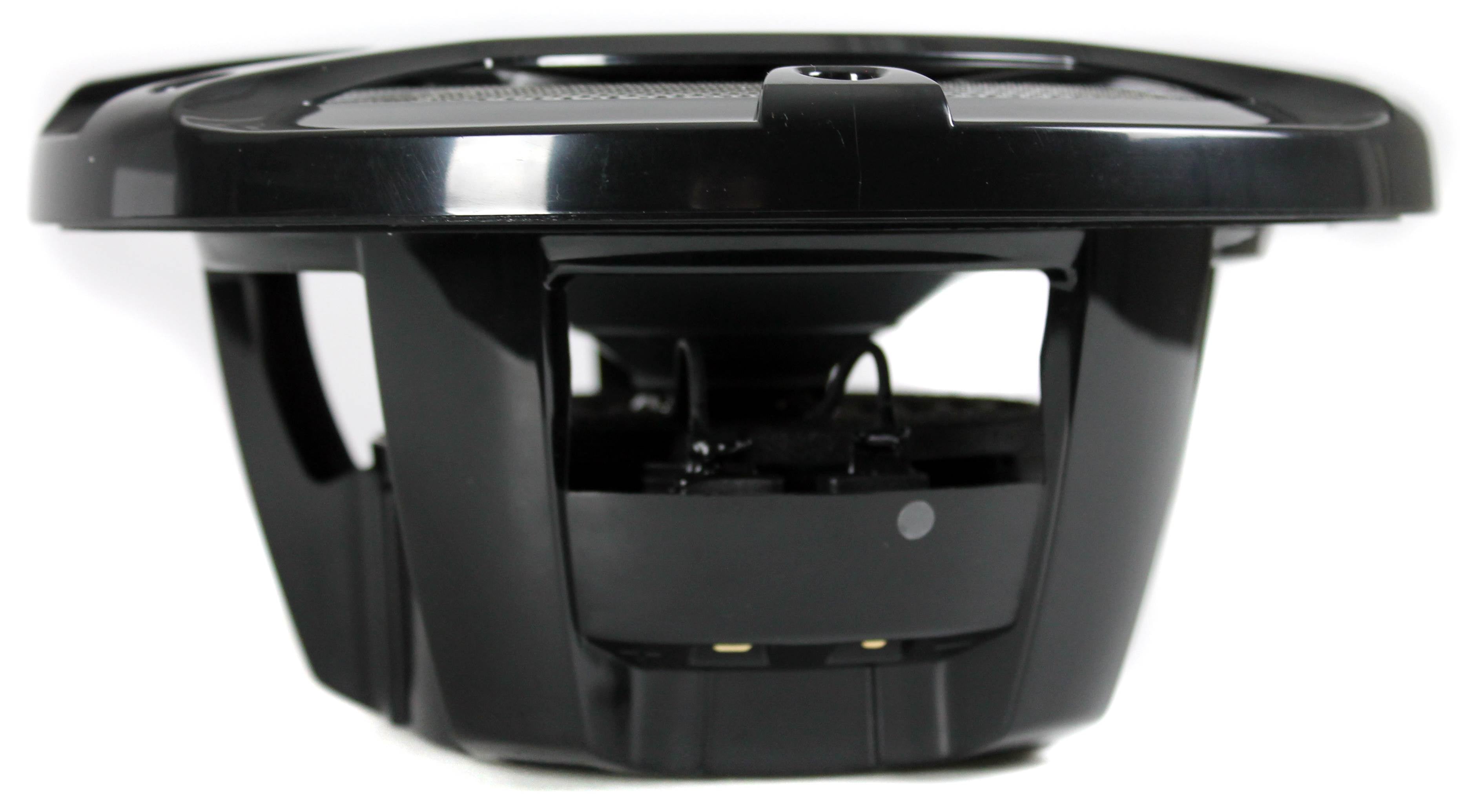 2) Kenwood 8 Inch 300 Watt Powersports/Marine Boat Black Speakers (Open Box)