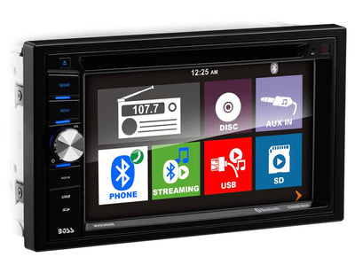 Boss Audio BV9366B In-Dash DVD/MP3 Bluetooth Touchscreen Car Monitor (2 Pack)