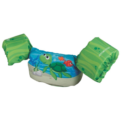 2) Stearns Puddle Jumper Bahama Series Deluxe Kids Life Jackets, Green Turtle