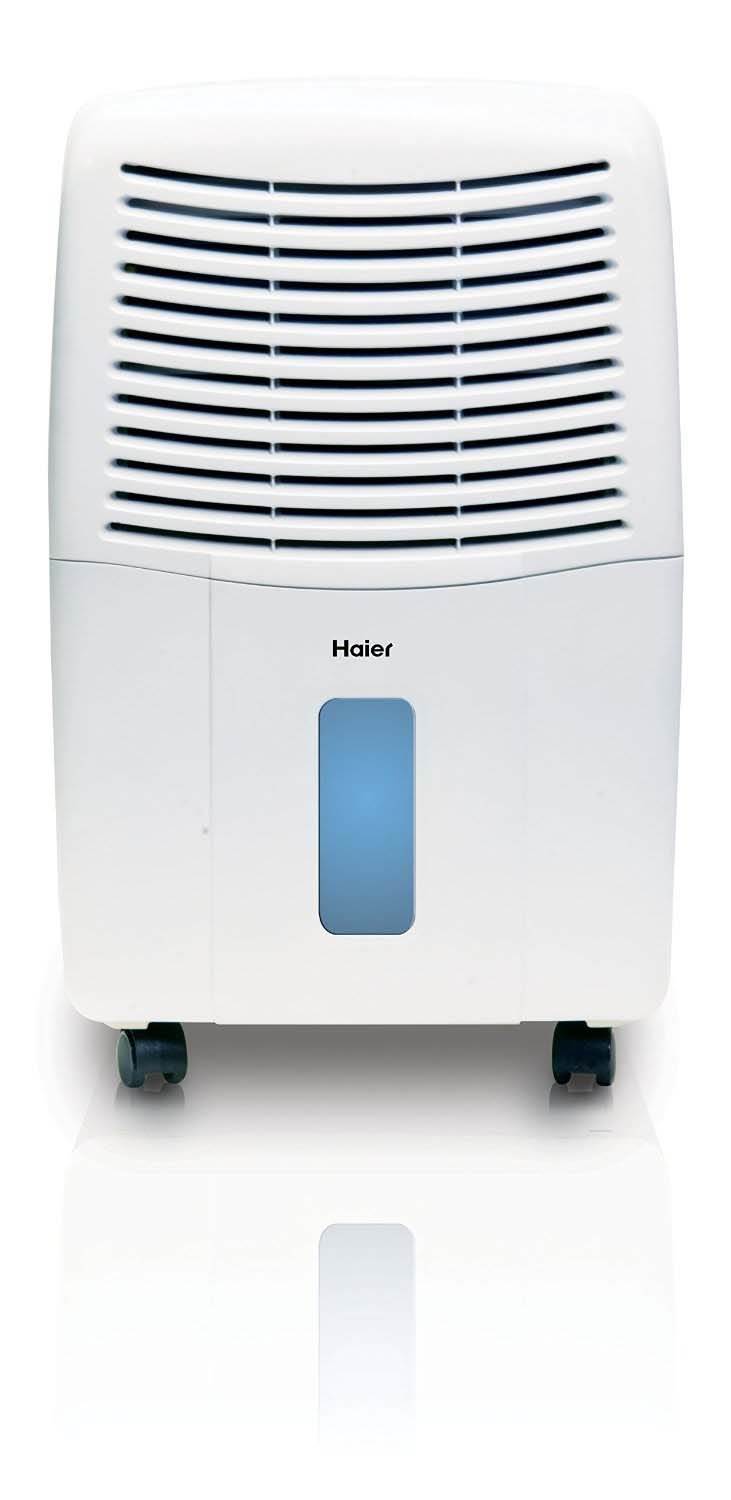 Haier 2-Speed Portable 32-Pint Mechanical Air Dehumidifier with Drain | DM32M