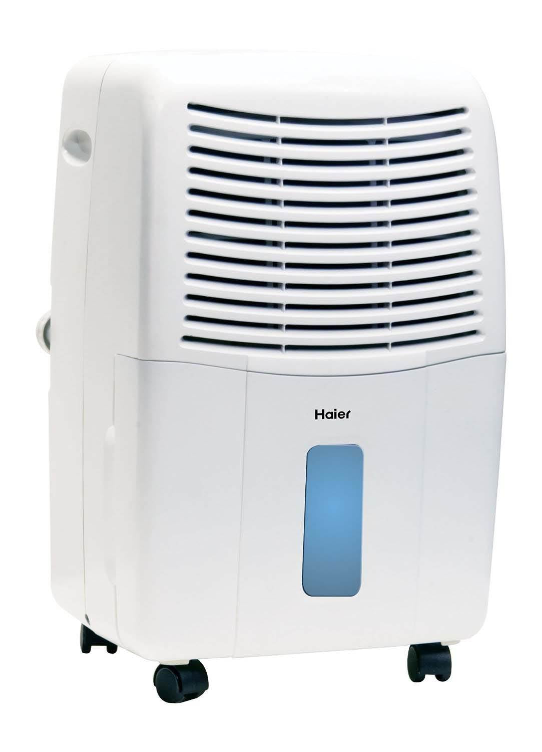 Haier 2-Speed Portable 32-Pint Mechanical Air Dehumidifier with Drain (Used)