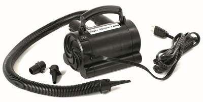 Swimline Inflatable YOLO Raft Float + Electric Air Pump Inflator | 90631+9095