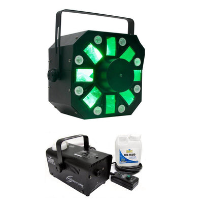 American DJ Stinger DMX LED Light Effect w/ Chauvet Hurricane H700 Fog Machine