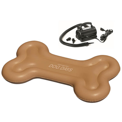 Swimline Dog Days Bone Inflatable + Electric Air Pump Inflator | 90639 + 9095