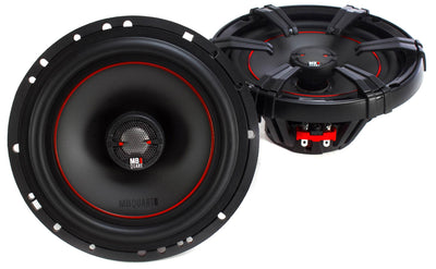 2) MB Quart X-Line 80 Watt 6.5 Inch Car Audio Speakers Pair | XK1-116 (Used)