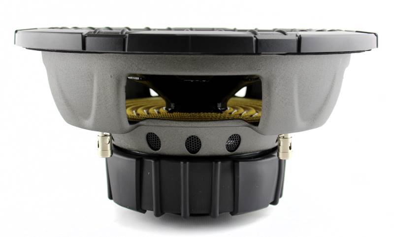 2) Kicker 600W Subwoofers + GMC Chevy Crew Cab 07-13 10" Subwoofer Box Enclosure