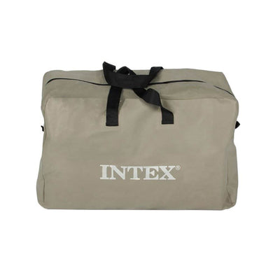 Intex Excursion 5 Person Inflatable Fishing Boat Set w/ Oars, Pump (Ripped Bag)