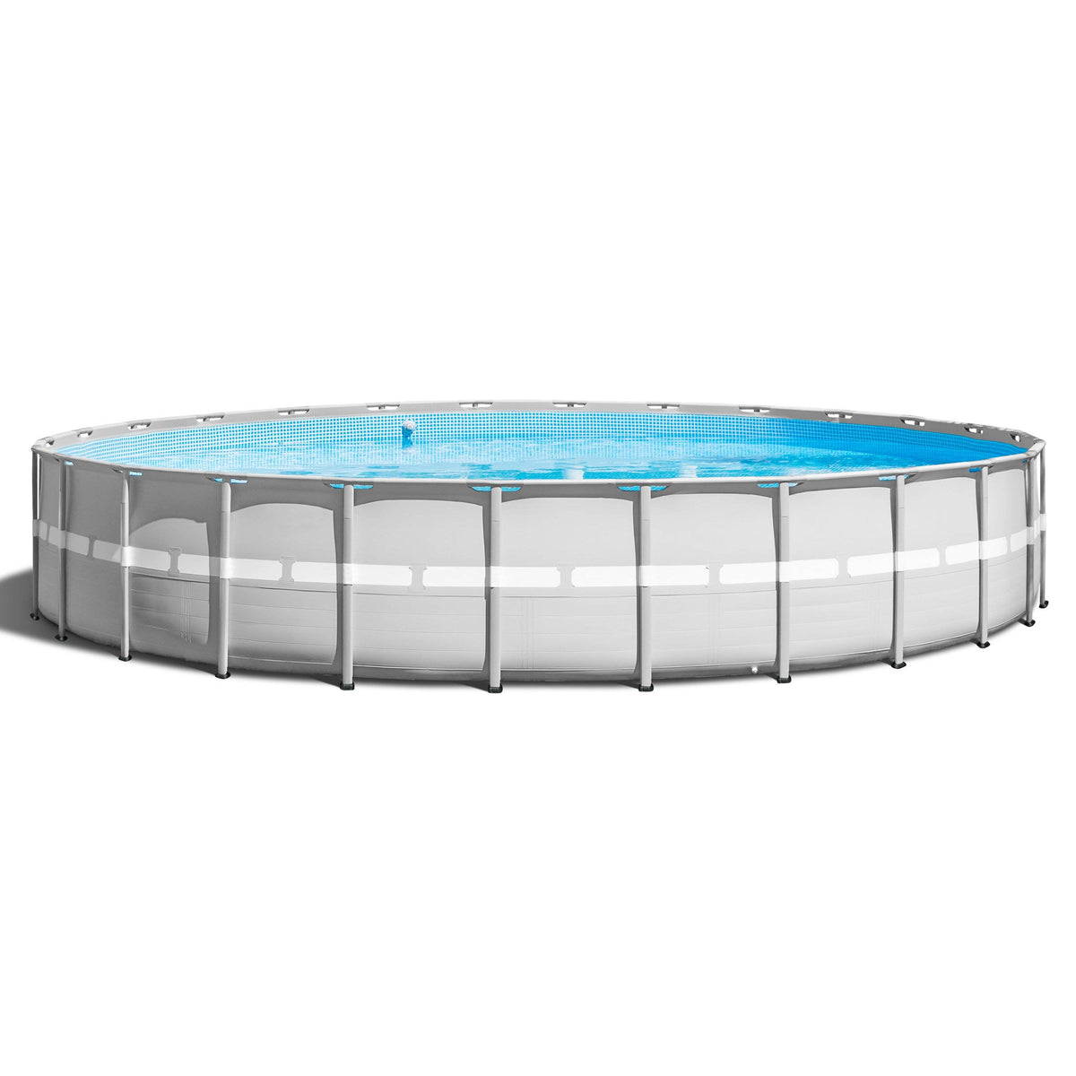 Intex 26 Feet x 52 Inches Above-Ground Ultra Frame Pool Set | 28345WL (Open Box)