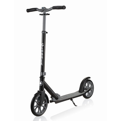Globber NL 500-205 Foldable 2-Wheel Kick Scooter, Black and Grey (For Parts)