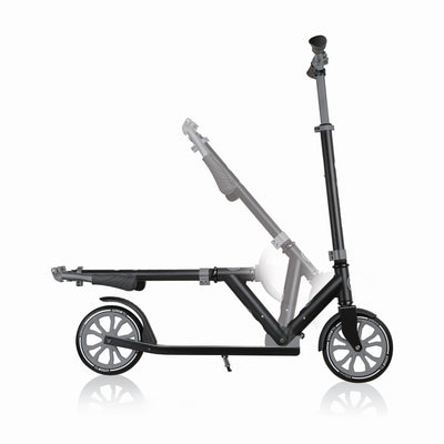 Globber NL Foldable 2-Wheel Kick Scooter with Sport Elbow & Knee Pad Set