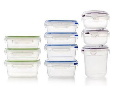 Sterilite Ultra-Seal Plastic Food Storage 20 Piece Stacking Set (Open Box)