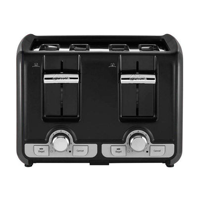 Oster Jelly Bean 4-Slice Toaster with Extra Wide Slots | Gray (Open Box)