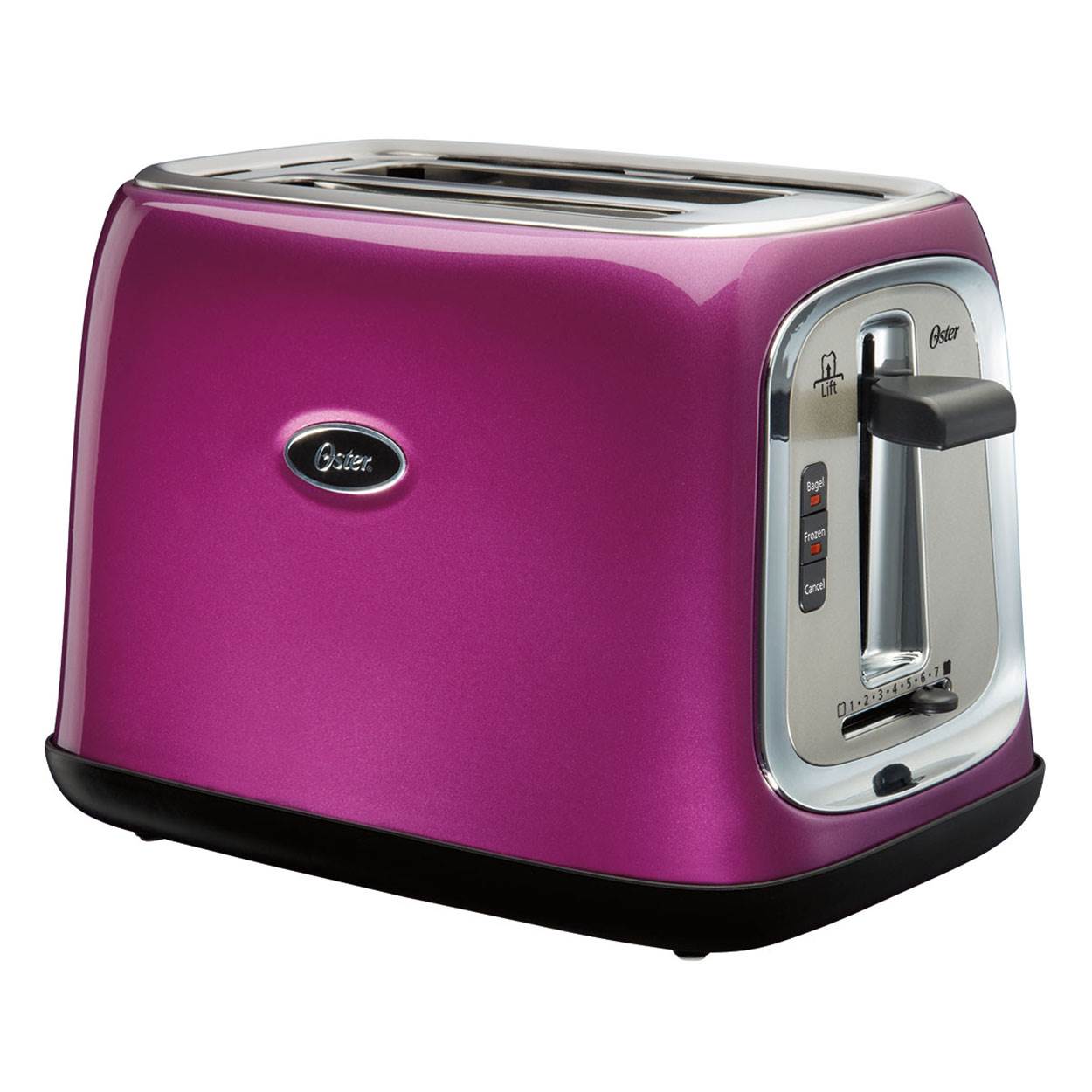 Oster 2-Slice Toaster w/ Extra Wide Slots Metallic Purple TSSTTRJB0P (Open Box)