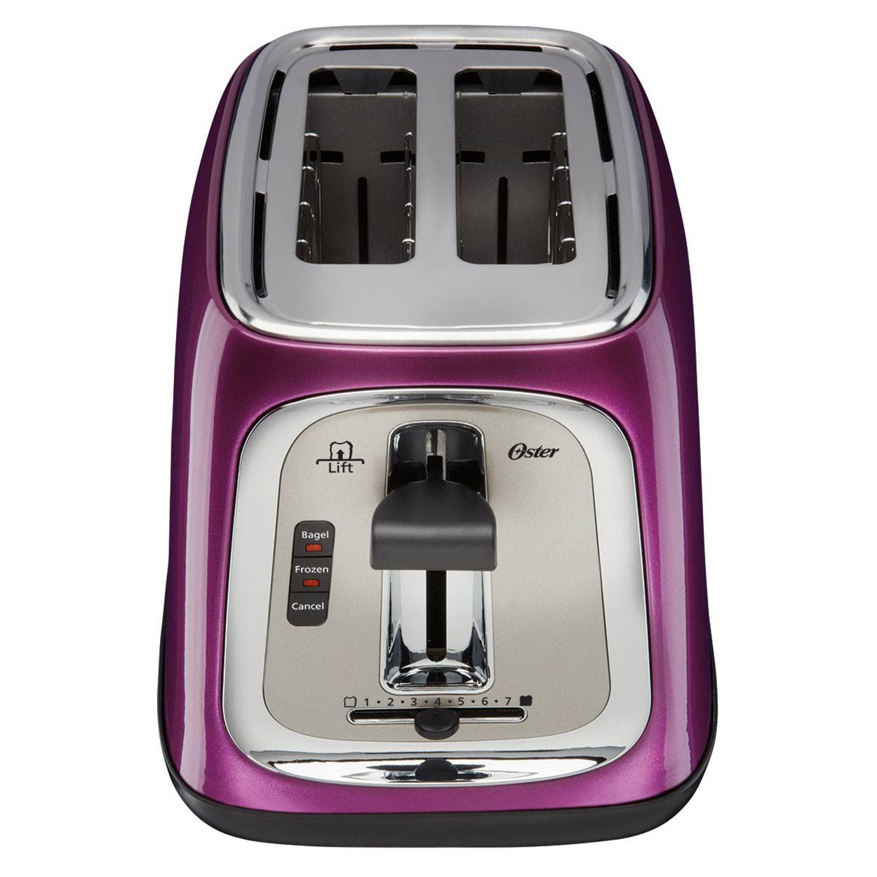 Oster 2-Slice Toaster w/ Extra Wide Slots Metallic Purple TSSTTRJB0P (Open Box)