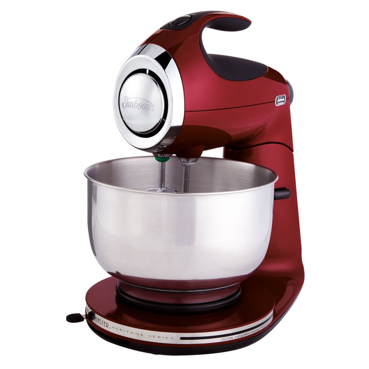 Sunbeam Heritage Series 350-Watt 12 Speed Stand Mixer, Red (Open Box)