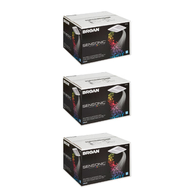 Broan Sensonic Wireless Bluetooth Speaker Bathroom Ceiling Fan (3 Pack)