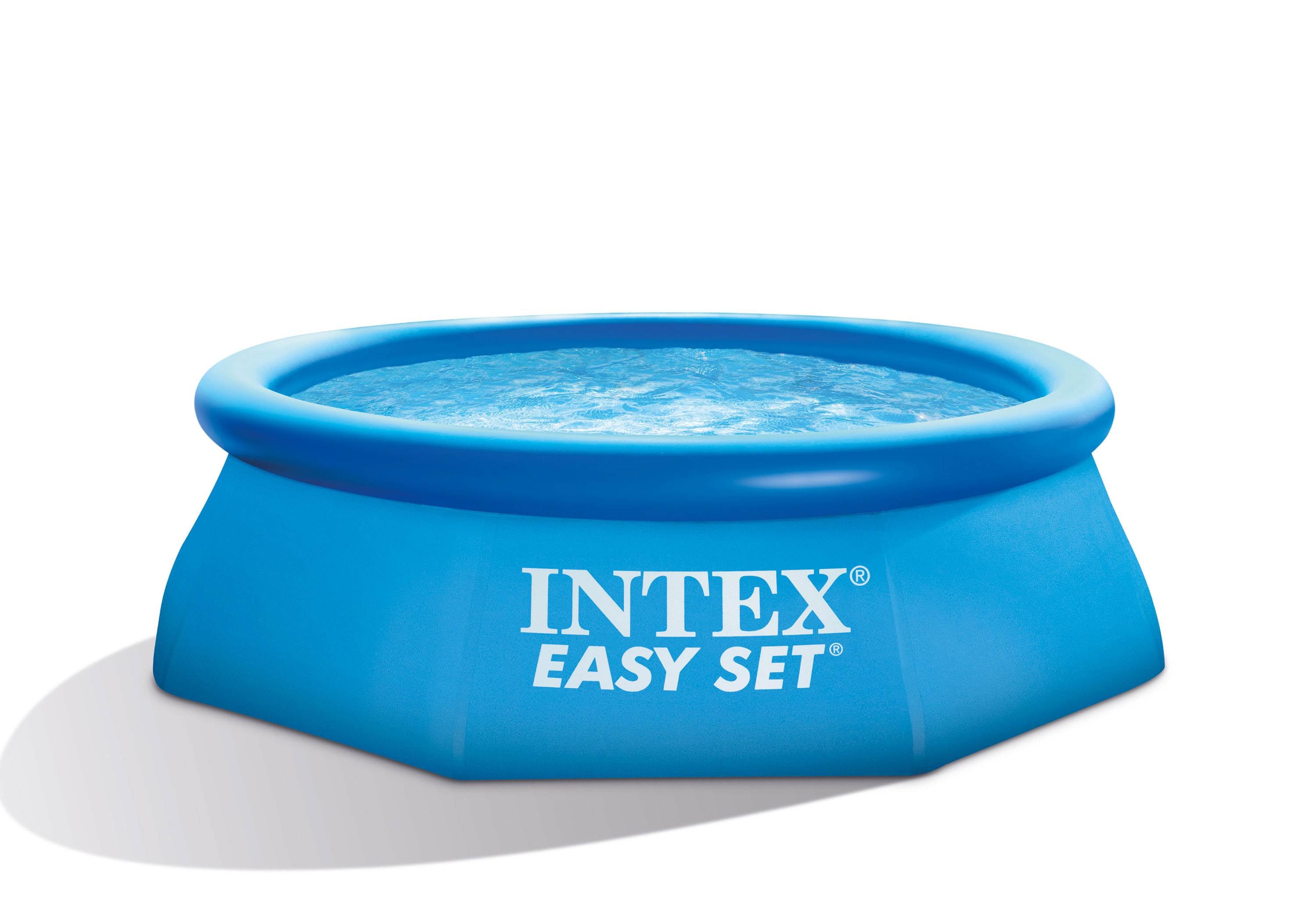 Intex 8ft x 30in Easy Set Inflatable Pool with 330 GPH Pump and Six Cartridges - VMInnovations