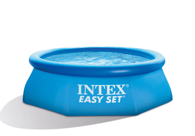 Intex 8ft x 30in Easy Set Inflatable Pool with 330 GPH Pump and Six Cartridges - VMInnovations