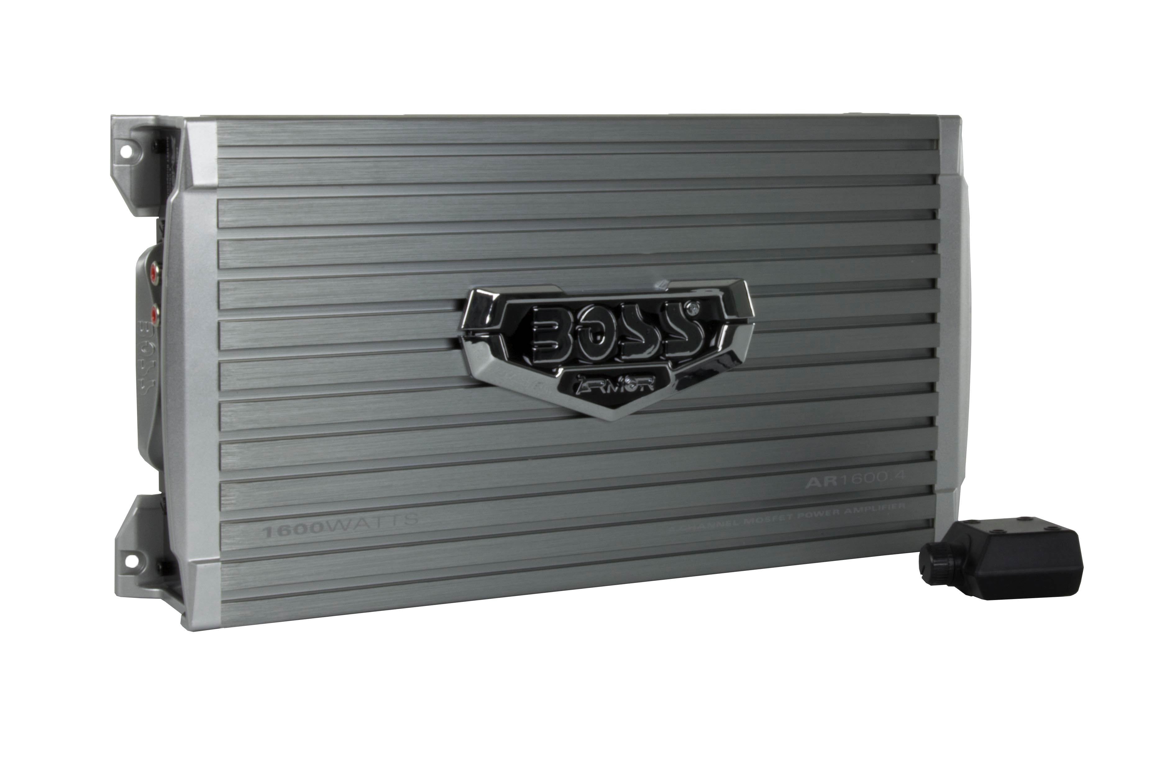 4 Rockford Fosgate R165X3 6.5" 3-Way Car Speakers& Boss 4 CH Amplifier& Amp Kit