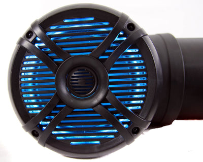 Q Power 500W Marine Bluetooth ATV Speaker System w/ Lights | QATV65BT-LED (Used)
