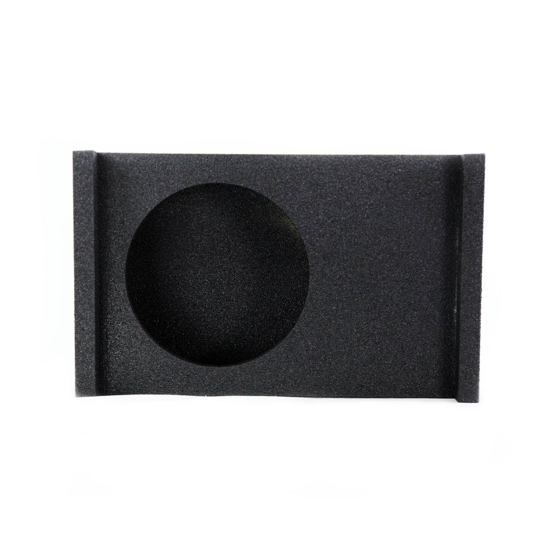 Q-Power Single 10-Inch Universal Downfire/Behind Seat Sub Box (Open Box)