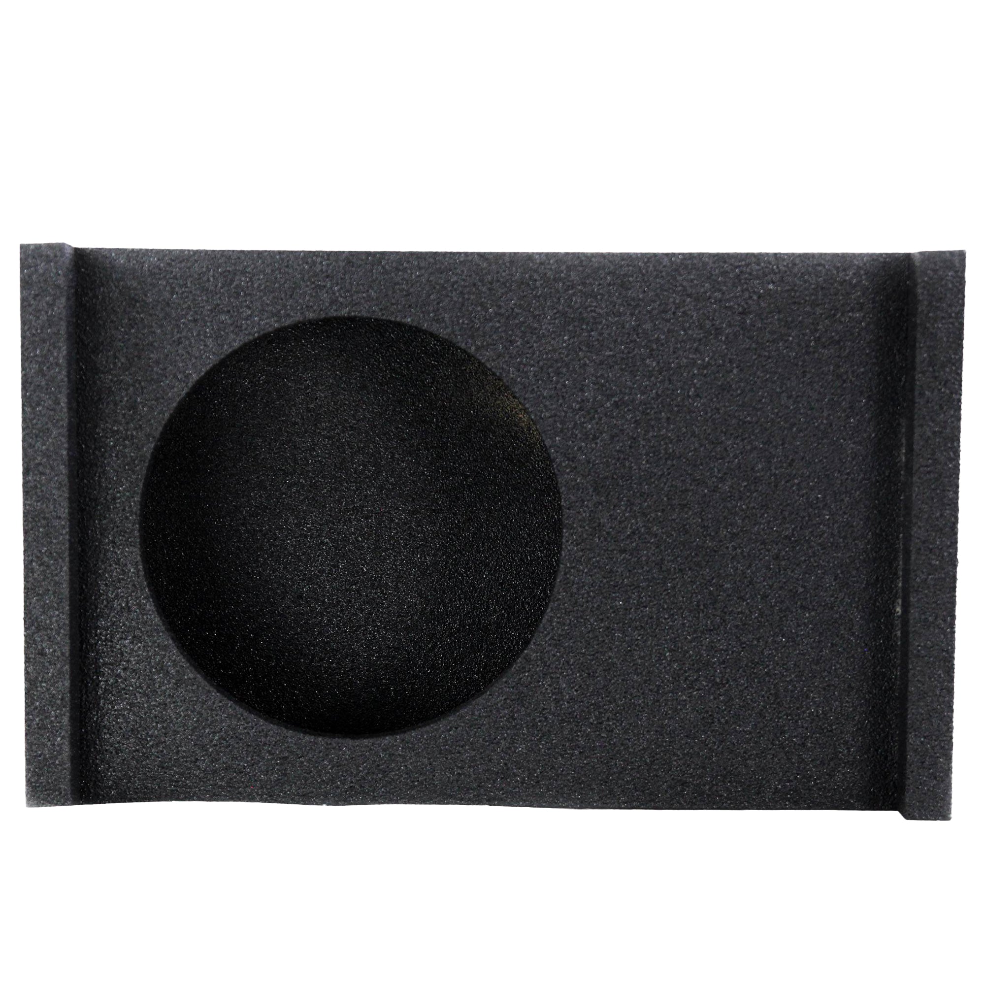 QPower Single 12" Universal Downfire Behind the Seat Sub Enclosure (Open Box)