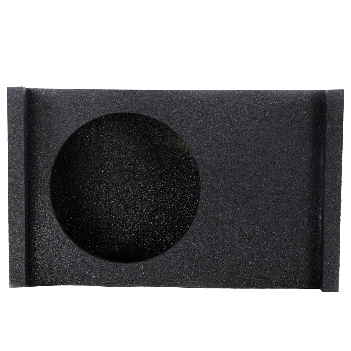 QPower Single 12" Universal Downfire Behind the Seat Sub Enclosure (Open Box)