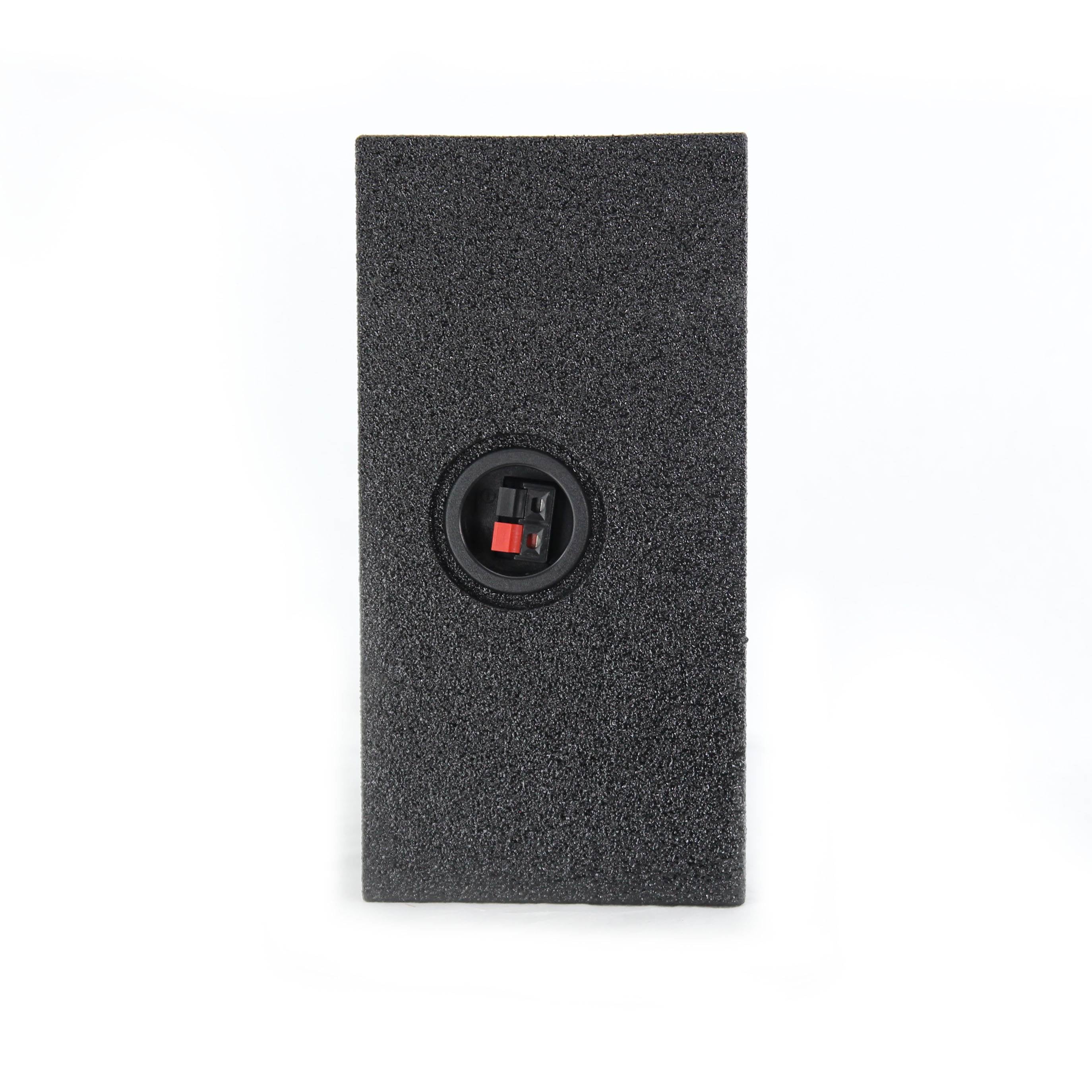 Q-Power Single 12" Universal Downfire/Behind Seat Shallow Sub Box (Used) - VMInnovations