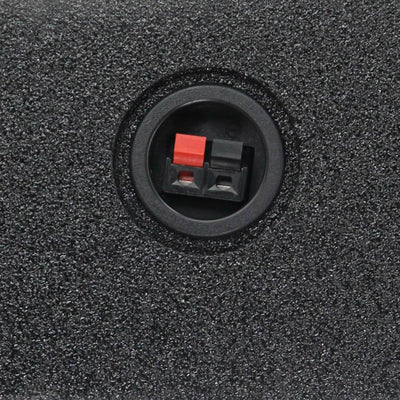 Q-Power Single 12" Universal Downfire/Behind Seat Shallow Sub Box (Used)