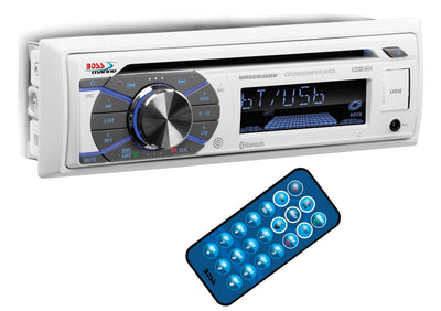Boss CD/MP3 Marine/Boat In-Dash Player USB/AUX SD Receiver+Bluetooth | MR508UABW