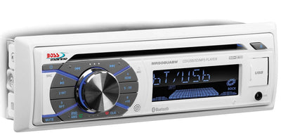 Boss CD/MP3 Marine/Boat In-Dash Player USB/AUX SD Receiver+Bluetooth | MR508UABW