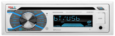 Boss CD/MP3 Marine/Boat In-Dash Player USB/AUX SD Receiver+Bluetooth | MR508UABW