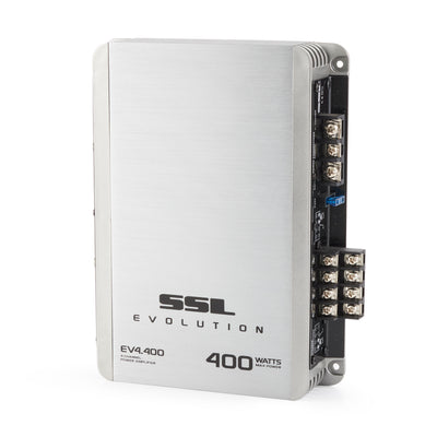 Sound Storm Evolution 400 W 4-Channel Full Range Class A/B Amplifier (4 Pack)