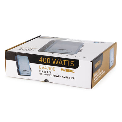 SOUNDSTORM Evolution 400 W 4-Channel Full Range Class A/B Amplifier | EV4.400 - VMInnovations